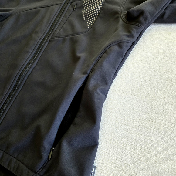 Pro Cam Fis Jacket Womens M Black Softshell Coat Outdoor Hiking Utility Gorpcore - Picture 6 of 12